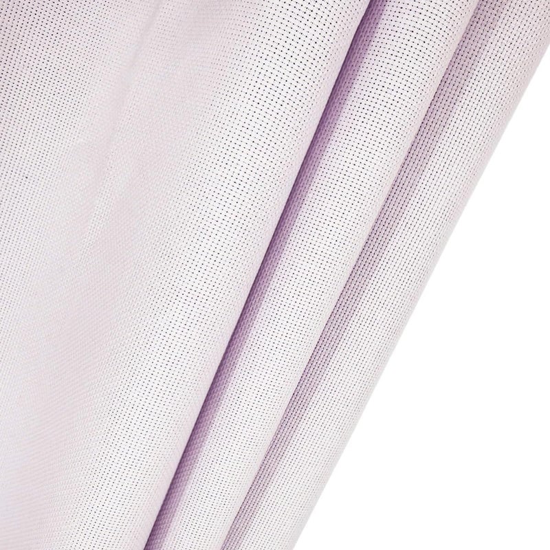 Zhenqing Aida Cloth 14 Count Cross Stitch Fabric Cross Stitch Aida Cloth for Embroidery and Needlework (Light Purplish-Pink, 30 * 39inch) - Image 1